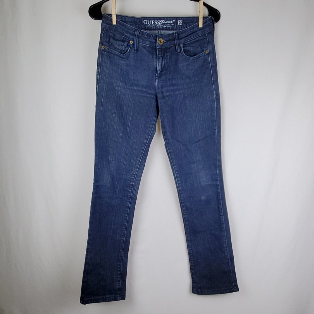 Guess Medium Wash Stretch Jeans Size 26